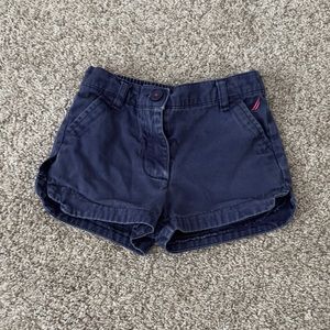 Nautica toddler girls blue shorts size 3T